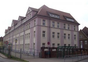 Das Gebäude der Schule am Bürgergarten in Eilenburg