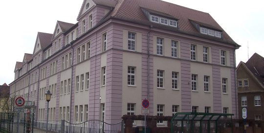 Das Gebäude der Schule am Bürgergarten in Eilenburg